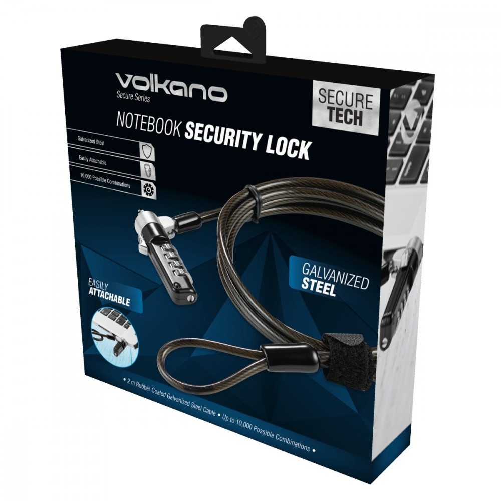 Secure series notebook security lock