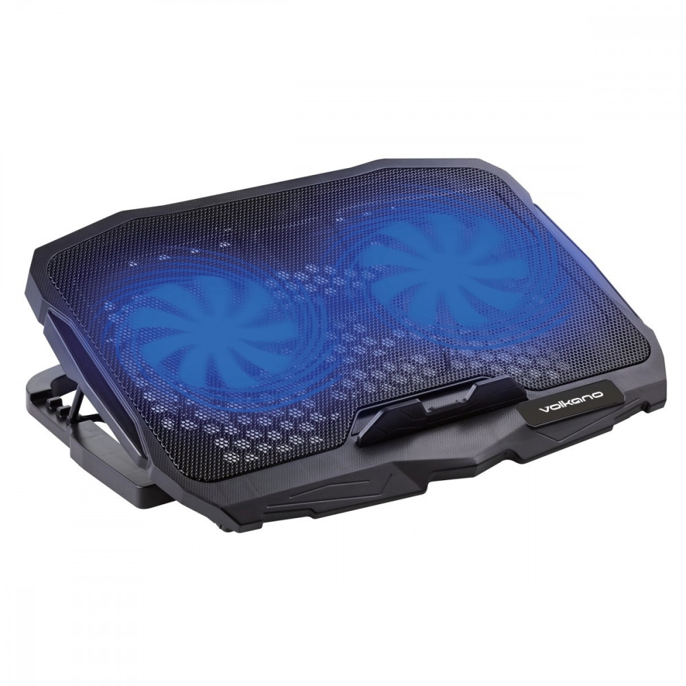 Glacier series upright notebook cooling stand with dual fans