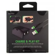 XBX CHARGE & PLAY KIT - 1x Battery Pack 18h Continuous Playing + 3m Charge & Play Cable