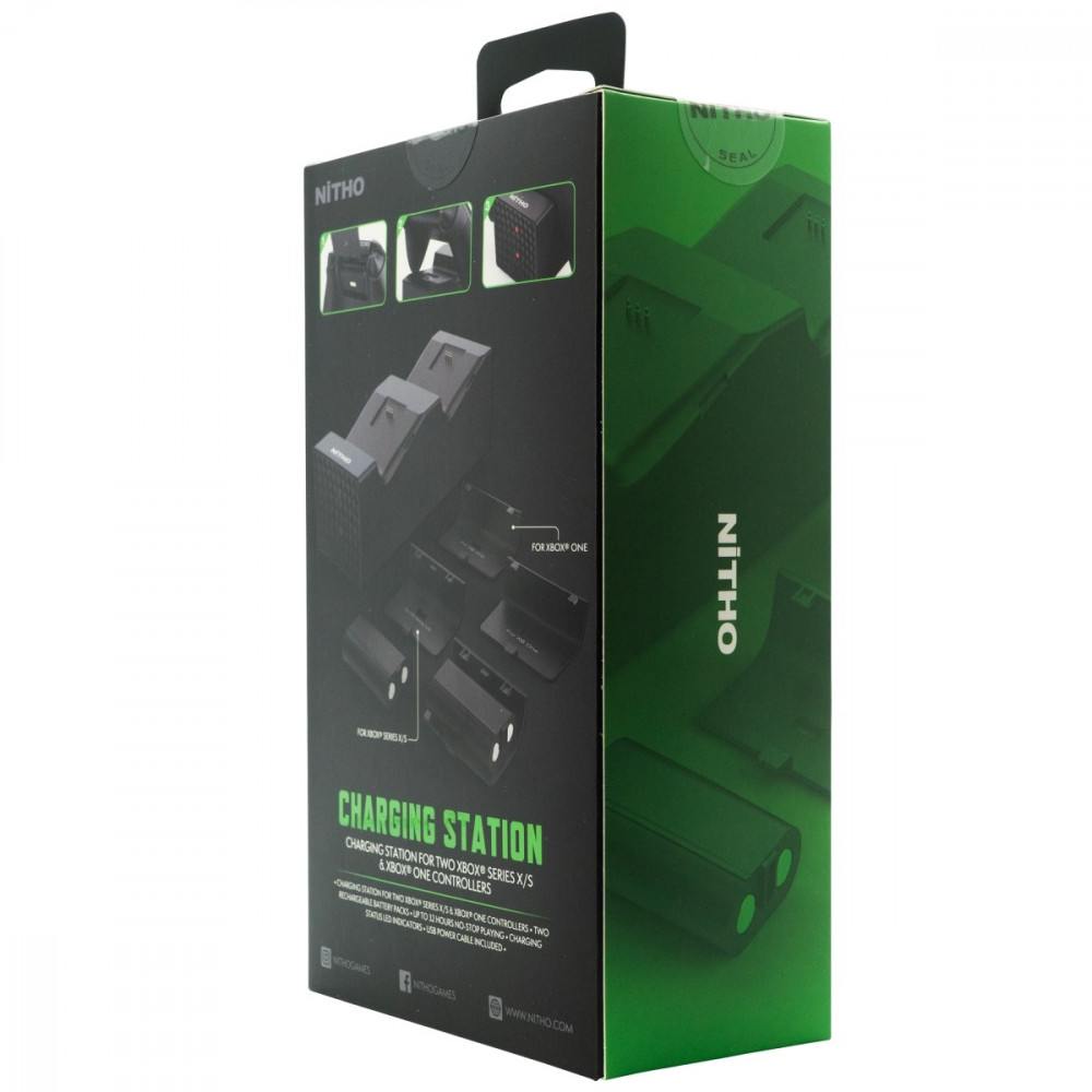 XBX - XB1 CHARGING STATION  With 2x Battery Packs 24h Continuous Playing
