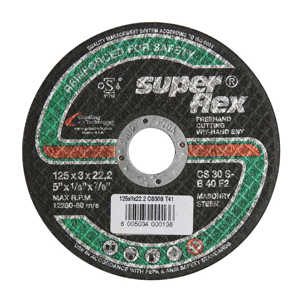 Masonry Cutting Discs 25's - 125mm - Superflex