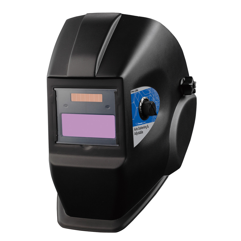 Fully Adjustable Welding Helmet - 90mm x 35mm Viewing Area For MIG, STICK & TIG Welding And Grinding