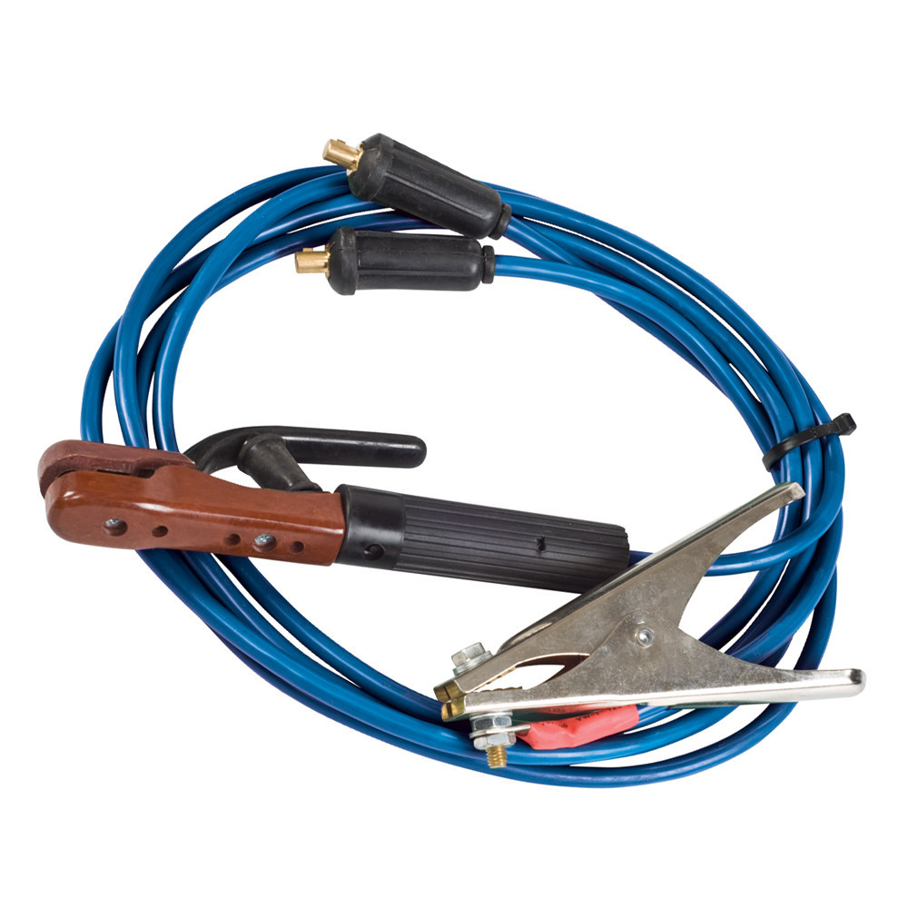 Earth & Electrode Welding Cable Set - Ideal For Inverter Type Welding Machines