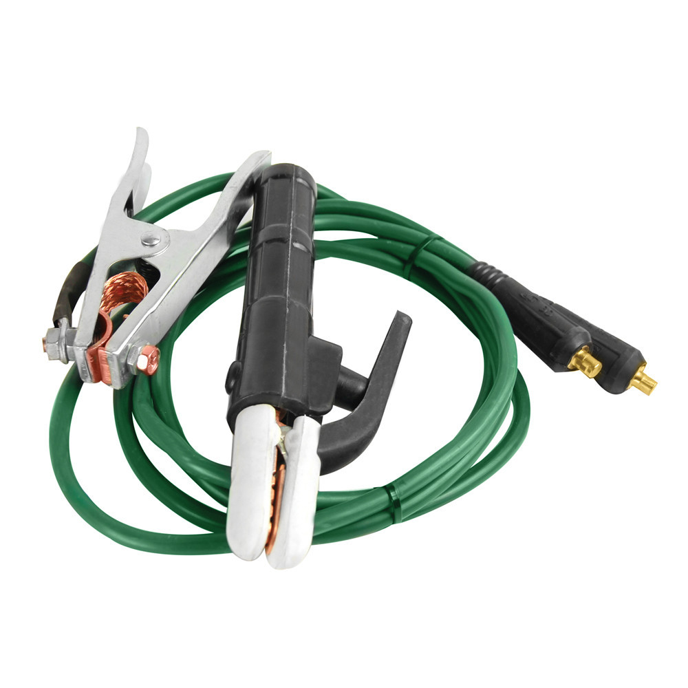 Earth & Electrode Welding Cable Set - Ideal For Inverter Type Welding Machines - 180 AMP