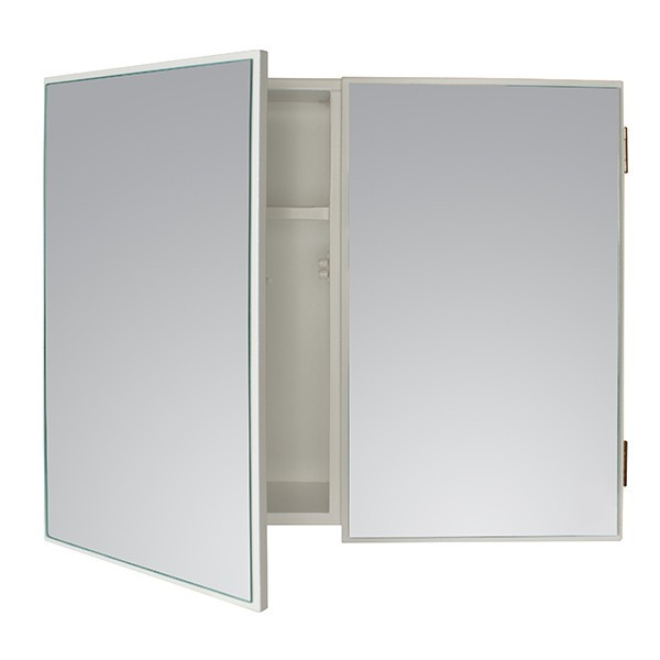 Double Door Mirror Cabinet 420(h) x 510(w) x 110(d)mm