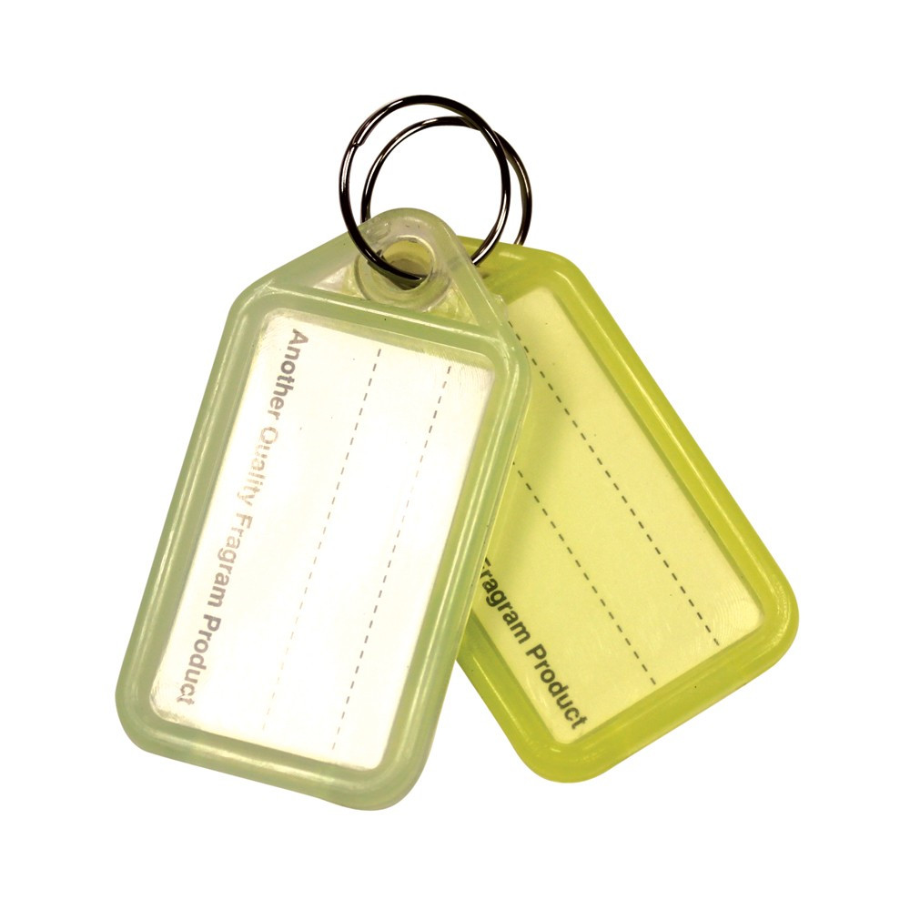 4 Pack Click Type Key Tags - Plastic