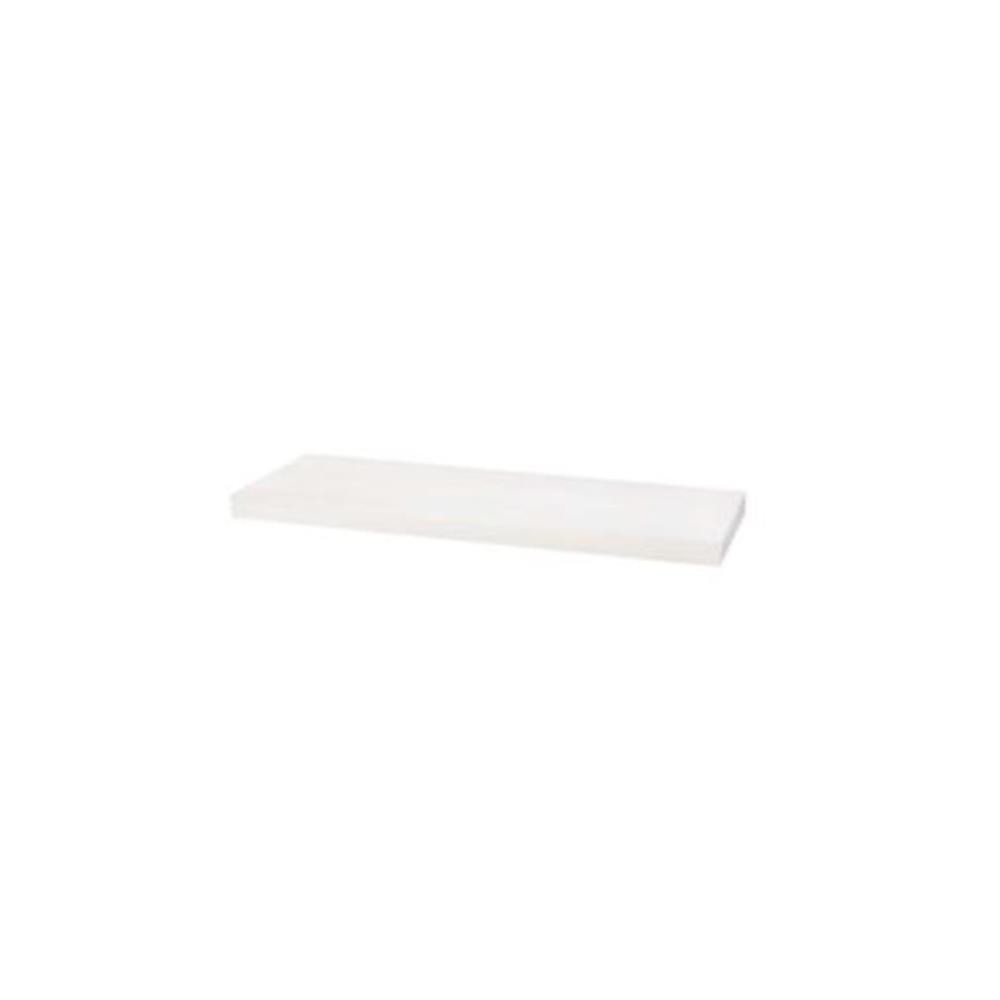 Solid Floating Shelve 1195 x 195 x 30mm - White