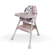 Foldable Highchair - Pink Patterned