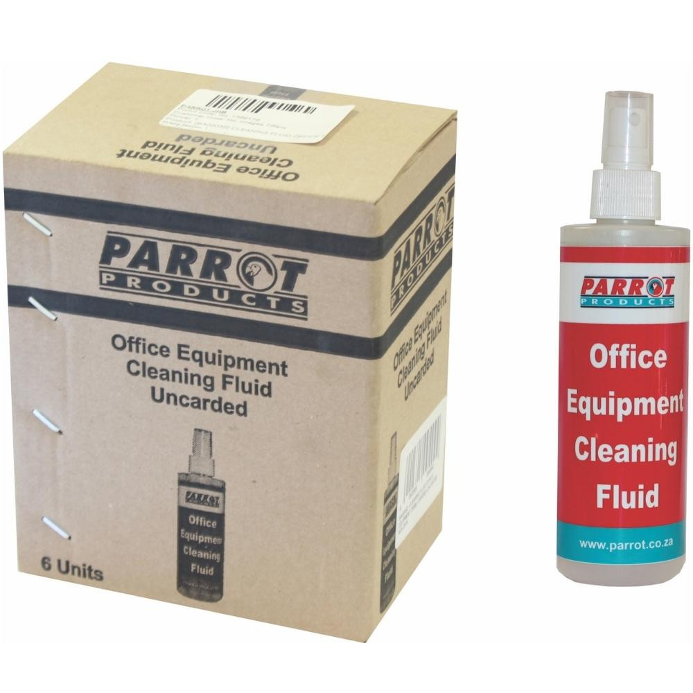 Office Equipment and Whiteboard Cleaning Fluid 250ml (6 Pack)