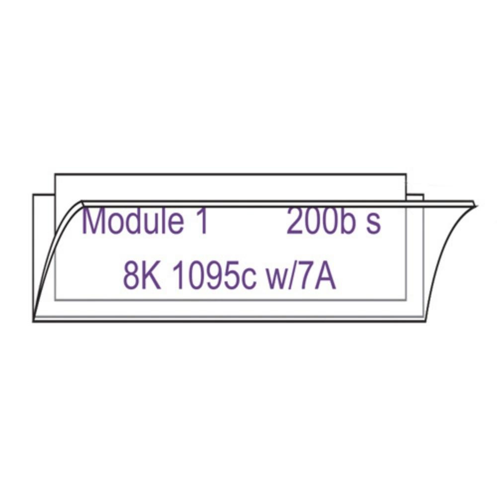 10 Pack Label Carriers Mag 20x60mm