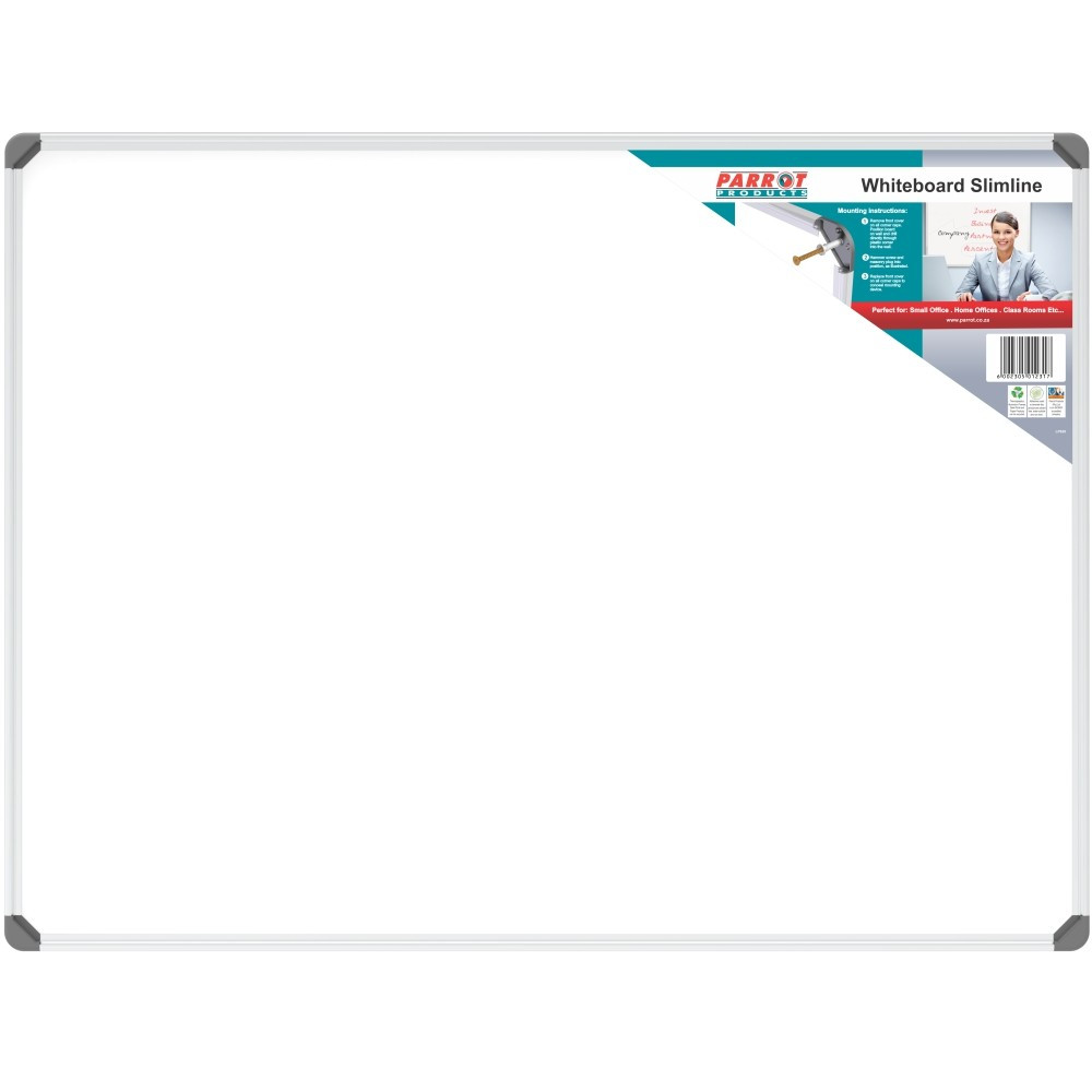 Slimline Whiteboard Non Magnetic - Various Sizes