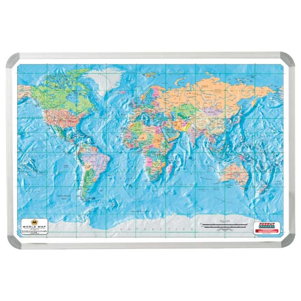 Map - World - AA 1200*900MM
