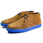 Langarm Sneaker Blue Sole - Leather Shoe