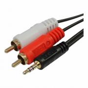 Audio 3.5mm Jack - Two Make RCA 20M Cable