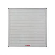 Educational Board Side Panel 1220mm x 1220mm Magnetic Whiteboard Lines
