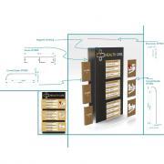 Sign Frame Alum Extrusion Modular Sign Cover 3600mm