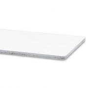 Aluminum Composite Panel 2440x1220x3mm Brushed -White