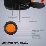 Stun Series Portable Bluetooth Speaker