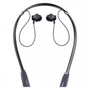 Asista N01 Series Bluetooth Earphones with Mic and Neckband - Black