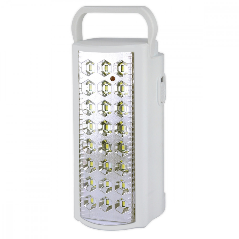 Rechargeable LED Lantern with Power Bank - White