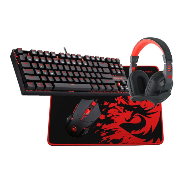 K552-BB-2 4in1 Mechanical Gaming Keyboard, Mouse, Headset and Mousepad Combo