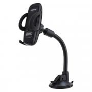 Flex Series Car Phone Holder with Suction Cup and Flexible Arm - Black