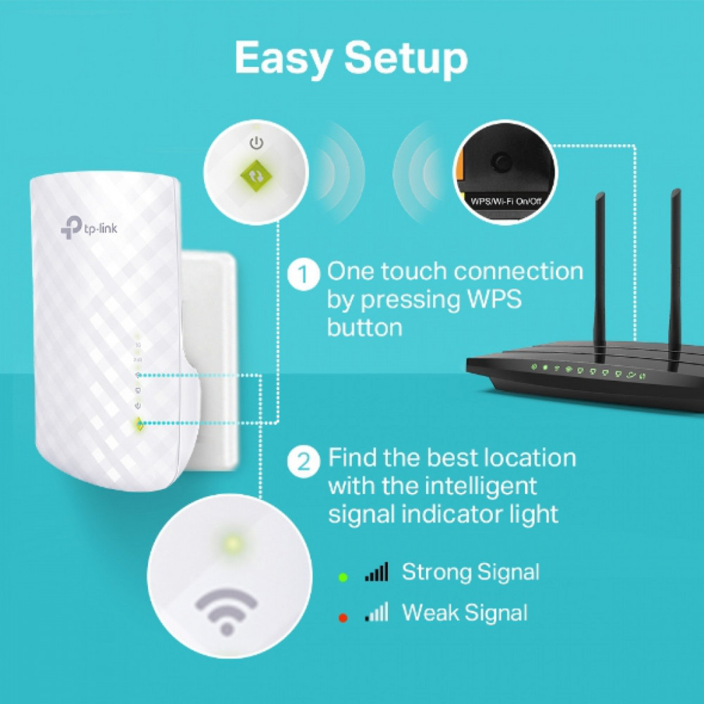 AC750 Wi-Fi Range Extender