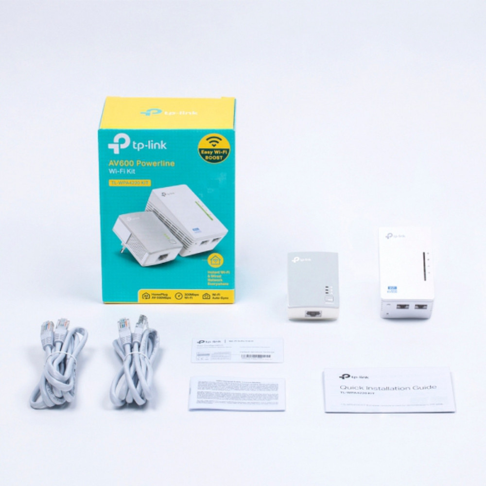 300Mbps AV600 Wi-Fi Powerline Extender Starter Kit