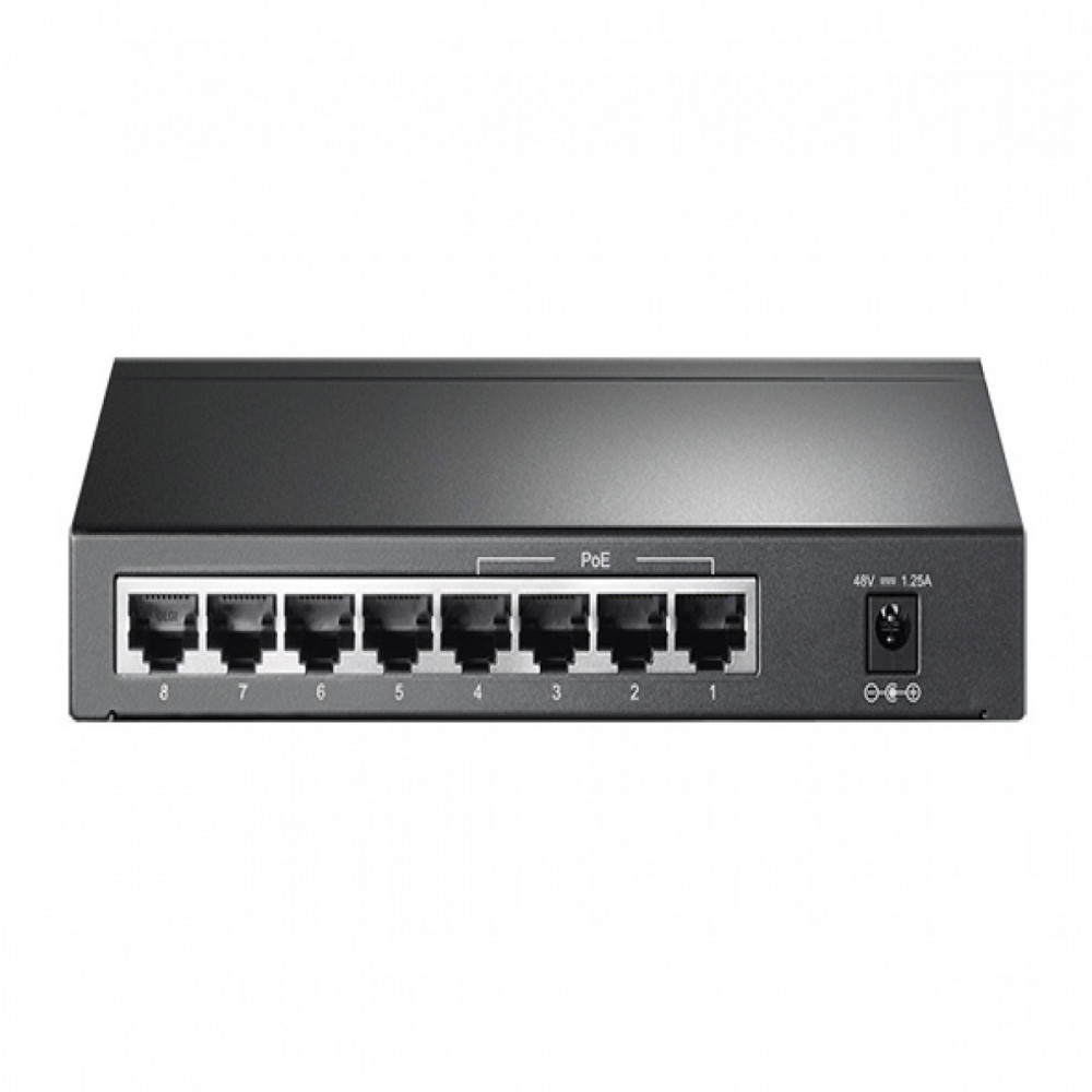 8-Port Gigabit Desktop Switch with 4-Port PoE