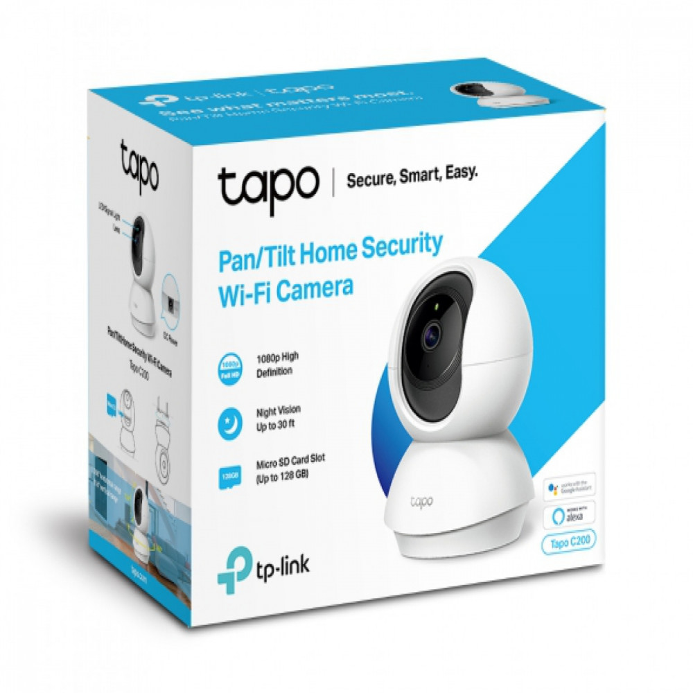 Pan & Tilt Home Security WiFi Camera