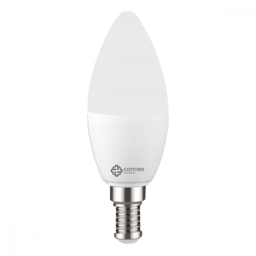 Smart WiFi Bulb 4.5W LED White Candle Screw