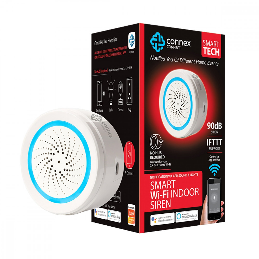 Smart WiFi Siren Alarm Indoor