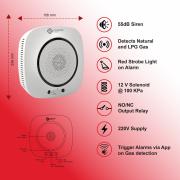 Smart WiFi Gas Detector Alarm