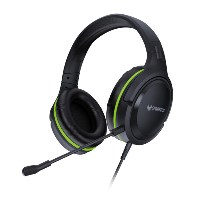 X-Box Series-X|S SF11 Stereo Headset – Black and Green