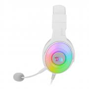 Over-Ear PANDORA USB (Power Only)|Aux (Mic & Headset) RGB Gaming Headset – White