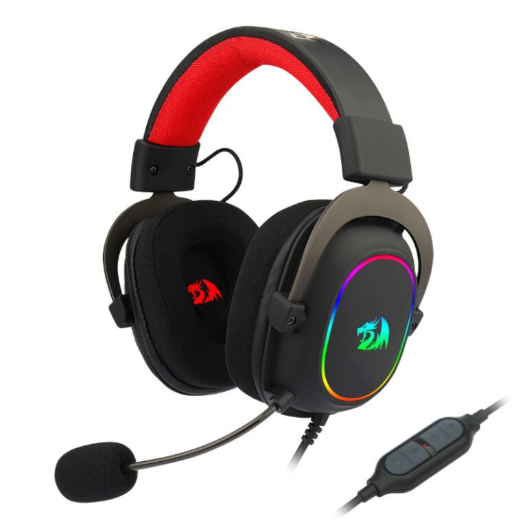 Over-Ear ZEUS-X USB RGB Gaming Headset – Black