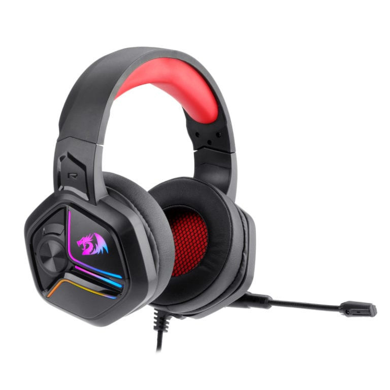 Over-Ear AJAX Aux (Mic & headset)|USB (Power Only) Gaming Headset – Black
