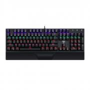 Destroyer 104 Key|Wrist Guard|Rainbow Backlit Gaming Mechanical Keyboard - Black