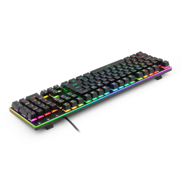 Ratri Silent RGB Mechanical Gaming Keyboard - Black