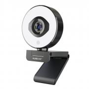 AF660 1080p|60fps|12 White LED|Omni-Directional Mic|70 FOV|USB Streaming Webcam - Black