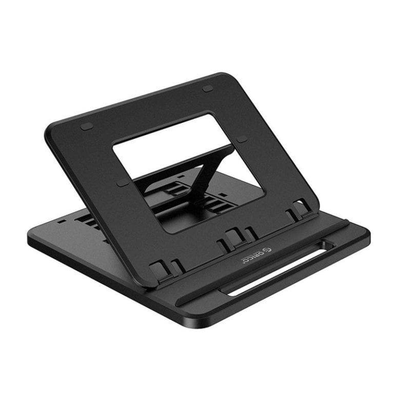 Adjustable Notebook & Tablet Stand - Black