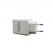 Wall Charger Dual USB Port 3.4A - White
