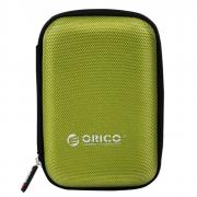 2.5 Inch Nylon Portable HDD Protector Case - Green