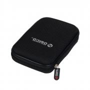 2.5 Inch Nylon Portable HDD Protector Case - Black