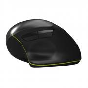 Wireless Rechargeable Ergonoc Mouse Bluetooth - Black