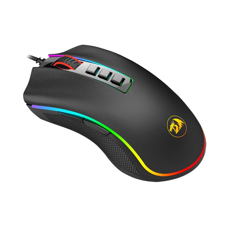 COBRA FPS 32000DPI RGB Gaming Mouse - Black