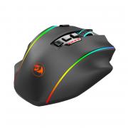 Perdition Pro 16000DPI RGB Wireless MMO Ergo Gaming Mouse - Black