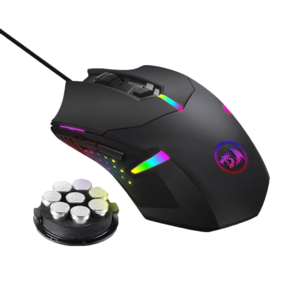 CENTROPHORUS 7200DPI RGB Gaming Mouse – Black