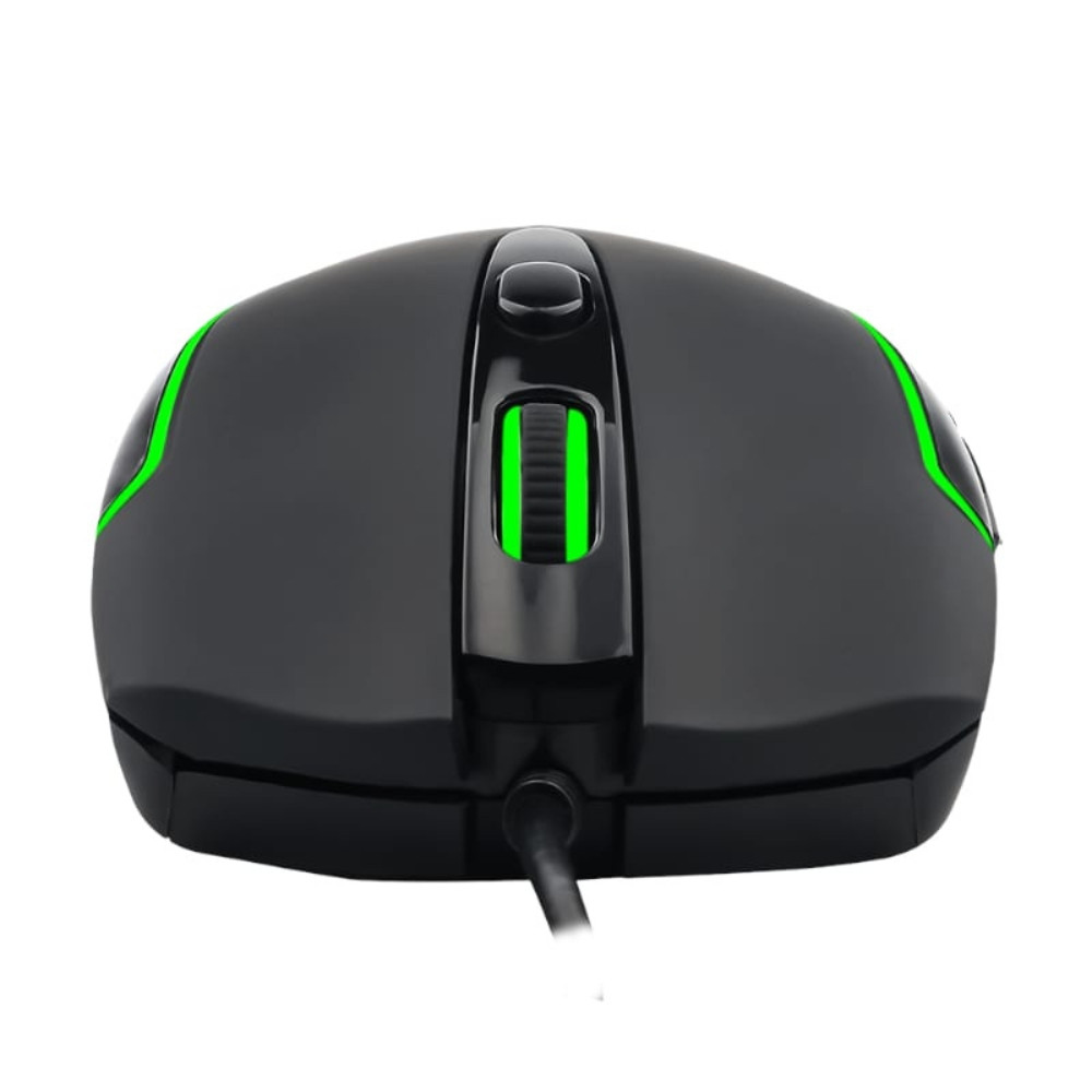 Private 3200DPI 6 Button|180cm Cable|Ergo-Design|RGB Backlit Gaming Mouse -Black