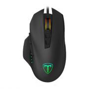 Captain 8000DPI 8 Button|180cm Cable|Ergo-Design|RGB Backlit Gaming Mouse - Black And Red